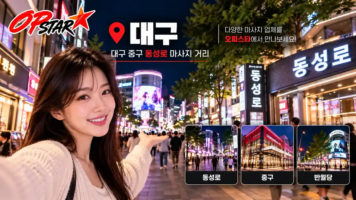 대구 중구 동성로 마사지