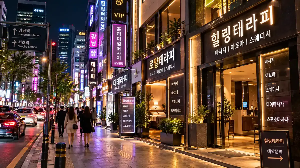 서울 강남·서초 마사지